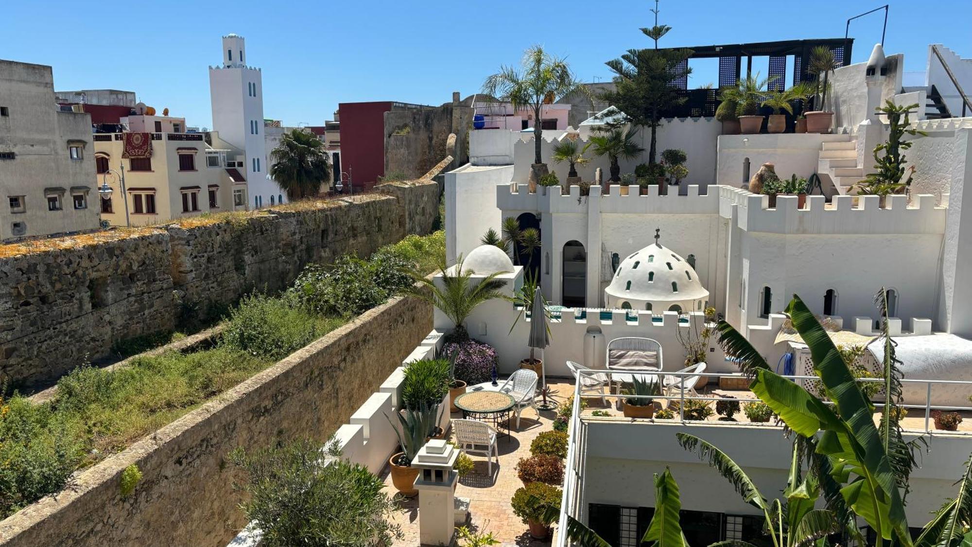 Riad Oasis D'أصيلة المظهر الخارجي الصورة