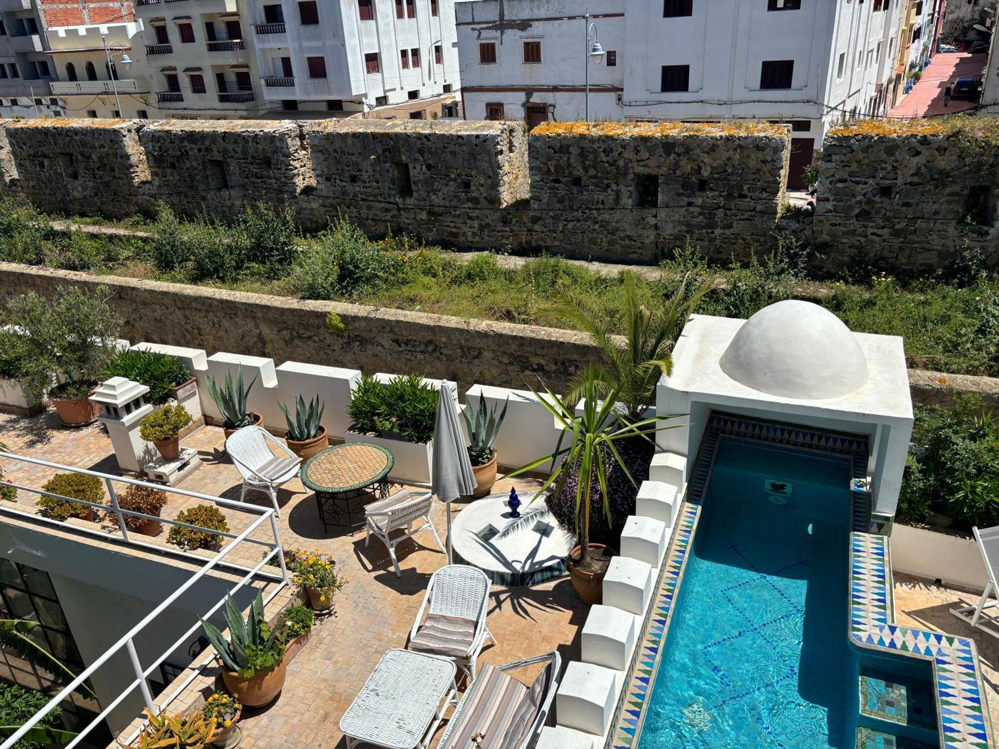 Riad Oasis D'أصيلة المظهر الخارجي الصورة